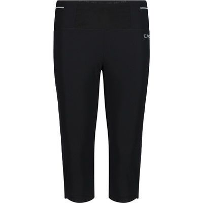 CMP Damen Laufhosen 3/4 Tights Schwarz