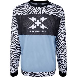 Alprausch Women oder Men Longsleeves Zebra-Rider Moto X Longsleeve Mehrfarbig