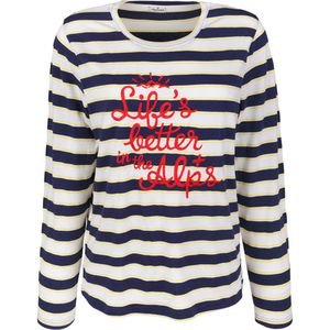 Alprausch Femme Longsleeves Babettli Longsleeve Bleu