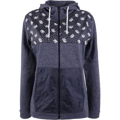 Alprausch Femme Veste polaire Flimser Nadia Veste Bleu