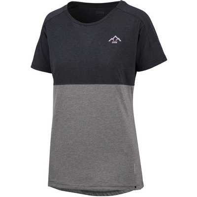 IXS Kinder Radtrikots Flow Girls Mountain Tech Radtrikot Schwarz