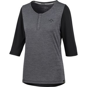 IXS Bambini Radtrikots Carve X Henley Radtrikot Nero