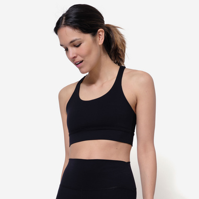 Looking for Wild Damen Sport-BHs Sport Bra Schwarz