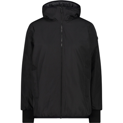 CMP Damen Isolationsjacken Hoodie Jacke Schwarz