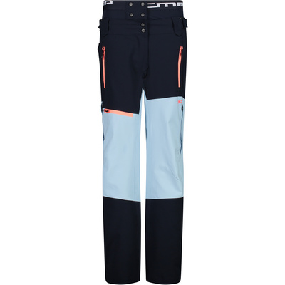 CMP Damen Hardshellhosen Regenhosen Hose Blau