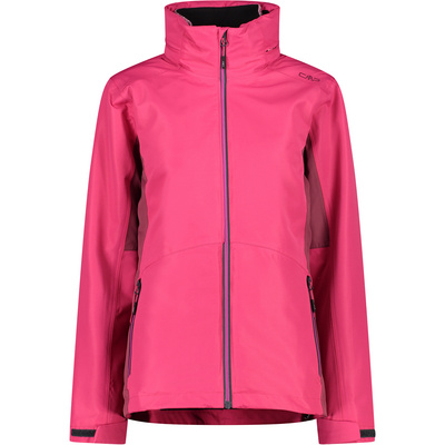 CMP Damen Doppeljacken Zip Hoodie Jacke Mehrfarbig
