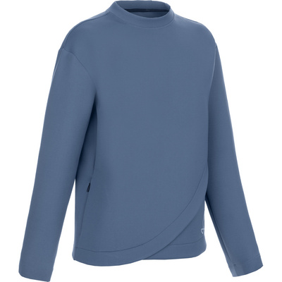 LaMunt Damen Pullover Clelia Logo Thermal Pullover Blau