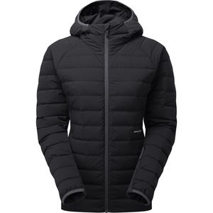 Artilect Femme Isolationsjacken Divide Fusion Stretch Sweat à capuche Veste Noir