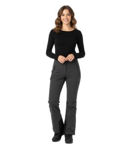 LaMunt Damen Hardshellhosen Regenhosen Giada 3l Hose Schwarz