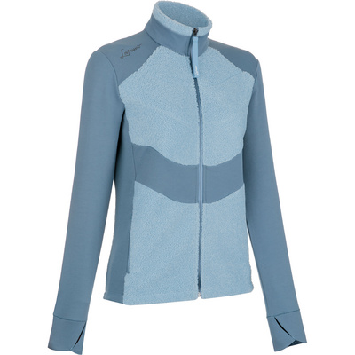 LaMunt Damen Fleecejacken Sophia Cozy Jacke Blau