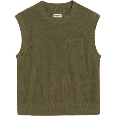 Armedangels Herren Pullover Kraavo Linen Pullunder Mehrfarbig