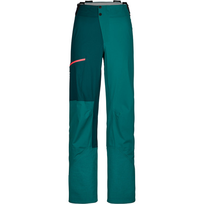 Ortovox Damen Hardshellhosen Regenhosen Ortler Hose Long Grün