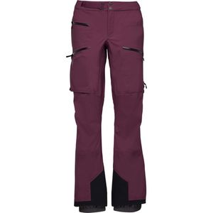 Black Diamond Damen Hardshellhosen Regenhosen Recon Stretch LT Hose Schwarz