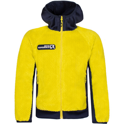 Rock Experience Kinder Fleecejacken Blizzard Hoodie Fleece Jacke Blau