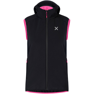Montura Damen Softshellwesten Poison Weste Schwarz