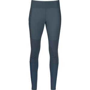 Bergans Damen Tights Leggings Fløyen Outdoor Tights Blau