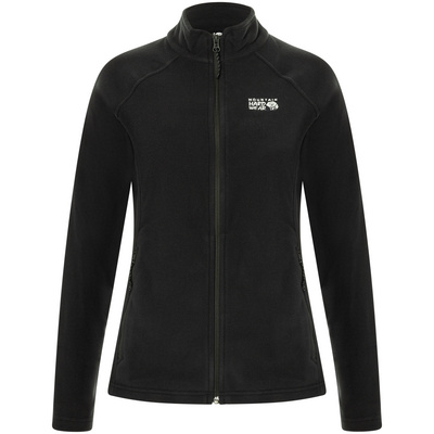 Mountain Hardwear Damen Fleecejacken Polartec Microfleece Jacke Schwarz
