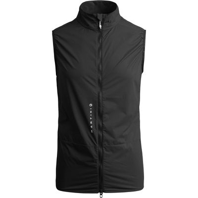 Martini Sportswear Herren Windwesten Bellino Weste Schwarz
