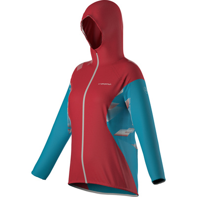 La Sportiva Damen Laufjacken Briza Windbreaker Jacke Blau