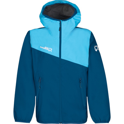 Rock Experience Kinder Hardshelljacken Regenjacken Great Roof Hoodie Jacke Blau
