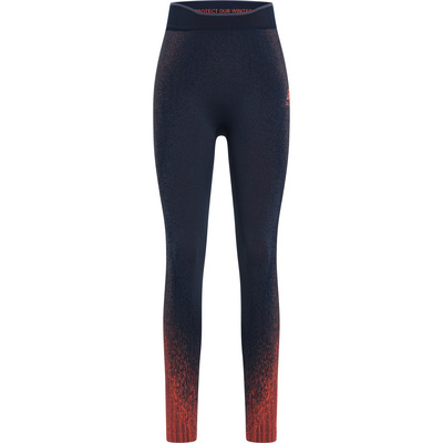 Odlo Mujer Lange Unterhosen Blackcomb Eco Pantalón Mehrfarbig