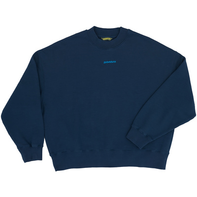 Satorisan Damen Pullover Oversize Pullover Blau