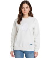 Satorisan Femme Pullover Oversize Pullover Bleu