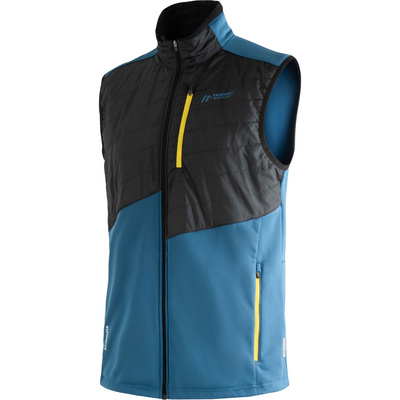 Maier Sports Herren Isolationswesten Skjoma Weste Schwarz