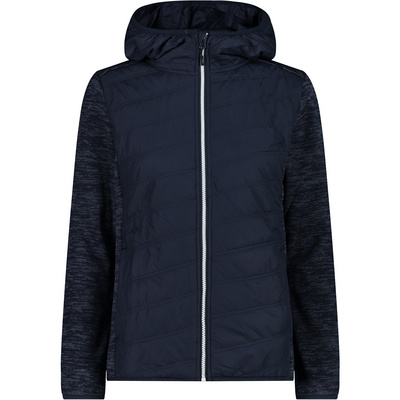 CMP Women Isolationsjacken Hybrid Hoodie Jacket Blue
