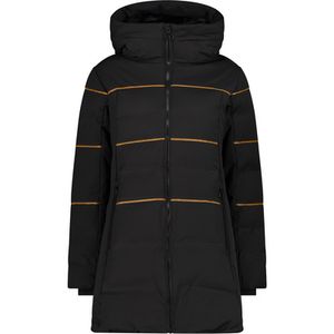 CMP Mujer Chaqueta de invierno Sudadera con capucha Parka Negro
