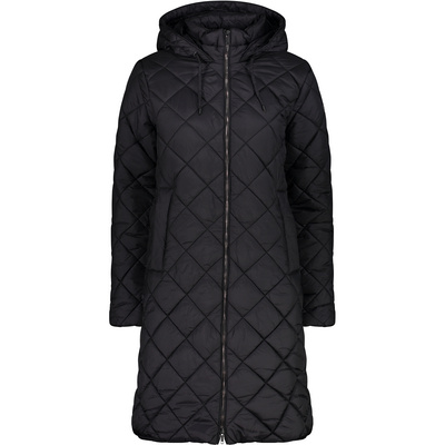 CMP Women Winter Jacket Hoodie Mantel Black