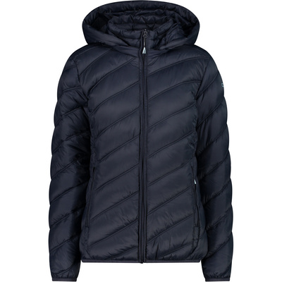 CMP Damen Isolationsjacken Snaps Hoodie Jacke Blau