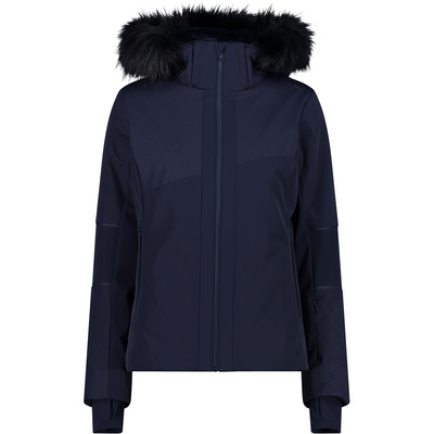 CMP Damen Isolationsjacken Zip Hoodie Jacke Blau