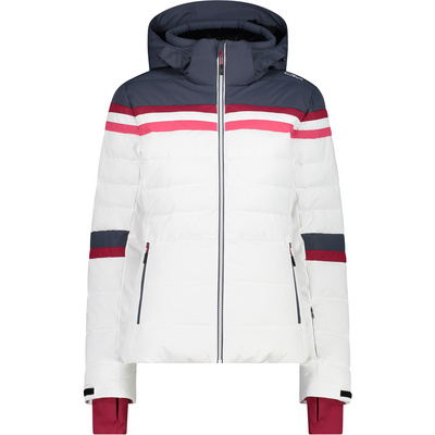CMP Damen Isolationsjacken Hoodie Jacke Weiß