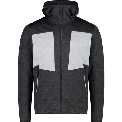 CMP Uomo Giacca in pile Felpa con cappuccio Giacca Mehrfarbig