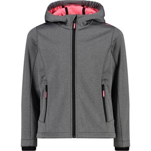 CMP Enfant Softshelljacken Sweat à capuche Veste Noir