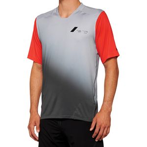 100% Herren Radtrikots Celium Radtrikot Grau