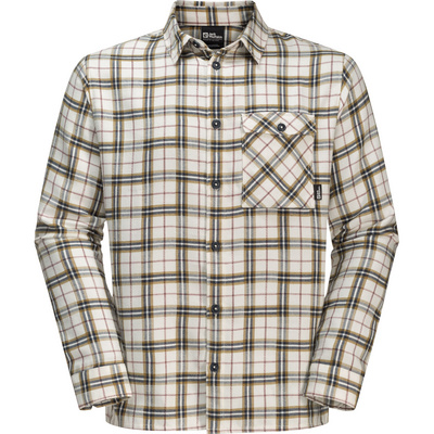 Jack Wolfskin Men Hemden Morgenluft Hemd White