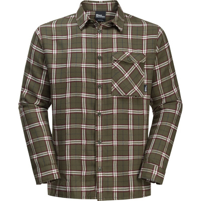 Jack Wolfskin Men Hemden Morgenluft Hemd Mehrfarbig