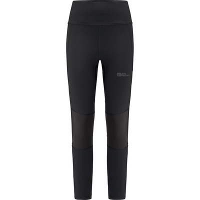 Jack Wolfskin Mujer Tights Leggings Kammweg Tights Negro