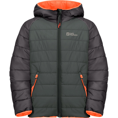 Jack Wolfskin Bambini Isolationsjacken Zenon Giacca Verde