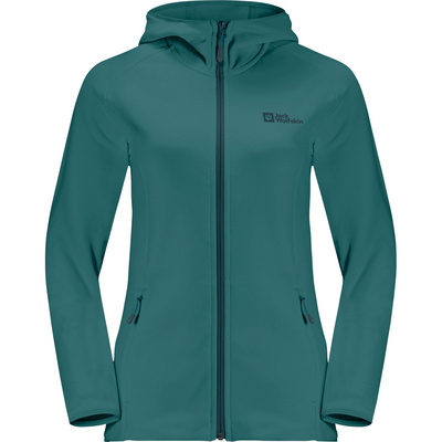 Jack Wolfskin Mujer Chaqueta polar Baiselberg Sudadera con capucha Chaqueta Mehrfarbig