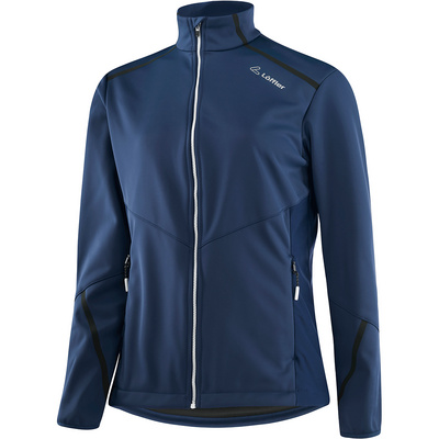 Löffler Damen Softshelljacken Calido Ws Warm Jacke Blau