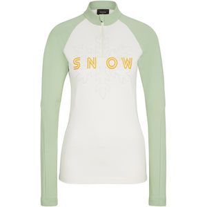 Falke Damen Langarm Unterhemden SK Thermallayer Longsleeve Weiß