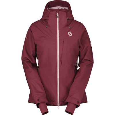 Scott Women Hardshelljacken Regenjacken Ultimate Dryo Jacket Red