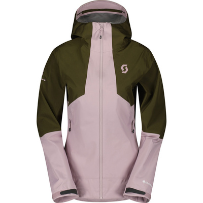 Scott Women Hardshelljacken Regenjacken Explorair GTX Hybrid LT Jacket Green