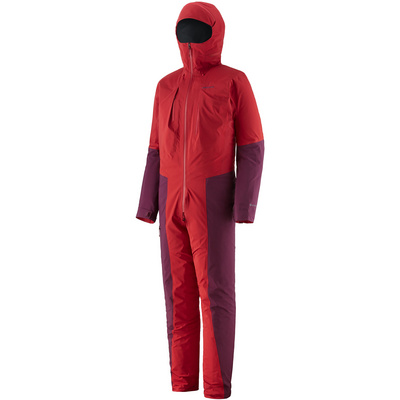 Patagonia Damen oder Herren Overalls Alpine Schneeanzug Rot