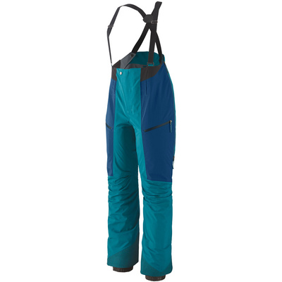 Patagonia Damen Hardshellhosen Regenhosen Untracked Bib Hose Blau