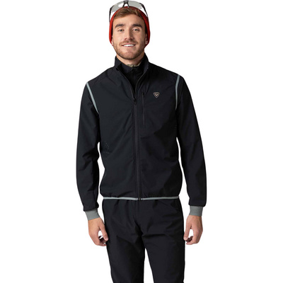 Rossignol Homme Softshellwesten Active Versatile XC Weste Noir