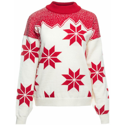 Dale of Norway Damen Pullover Winter Star Pullover Weiß